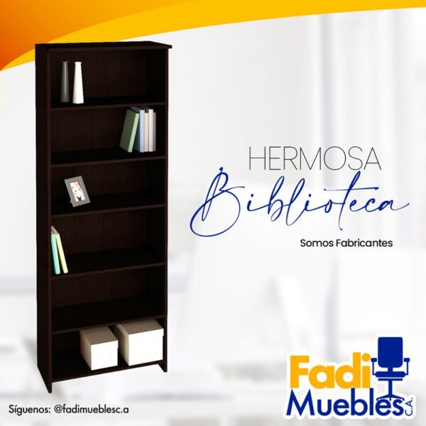 hermosa biblioteca